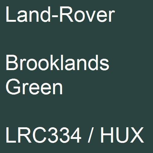 Land-Rover, Brooklands Green, LRC334 / HUX.